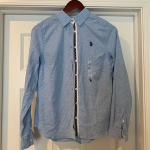 NWT polo button down size small